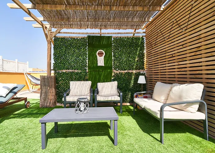 Perfect Beach Location With Roof Terrace